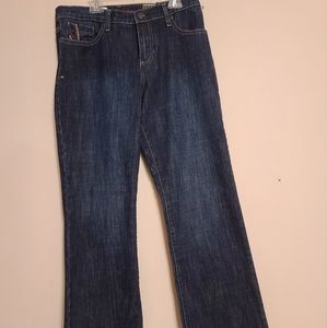 Zena women's stretch 10P blue jeans 29" inseam